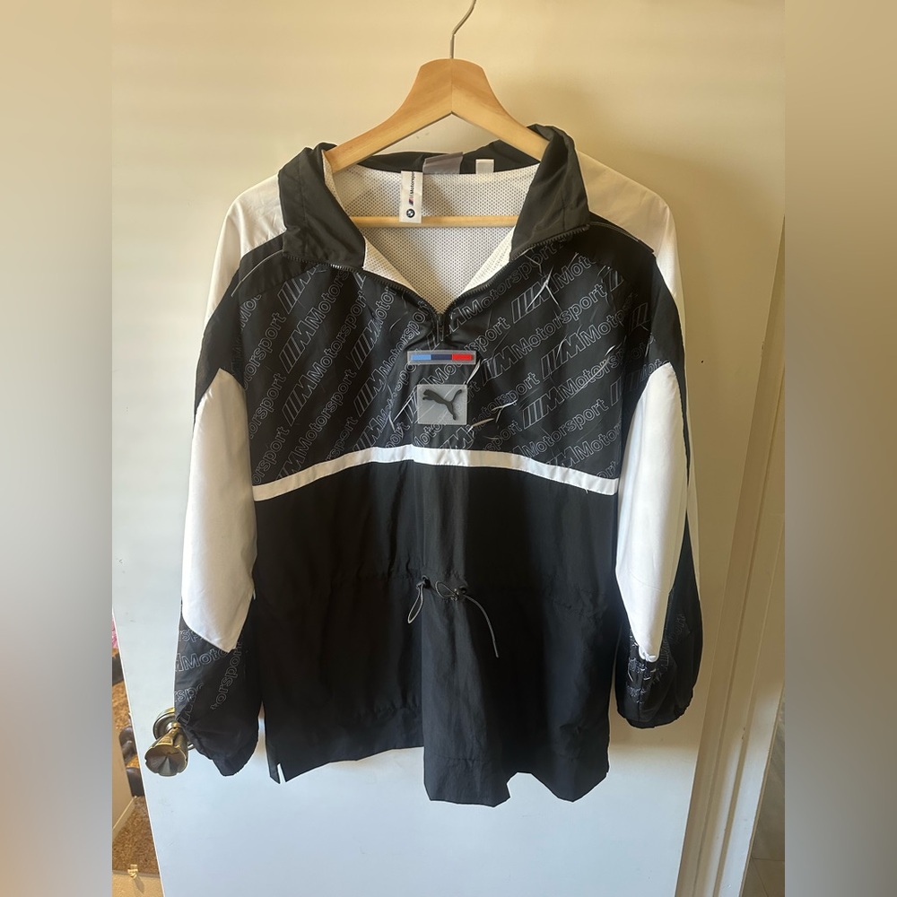 Puma Motorsport Black and Gray Jacket